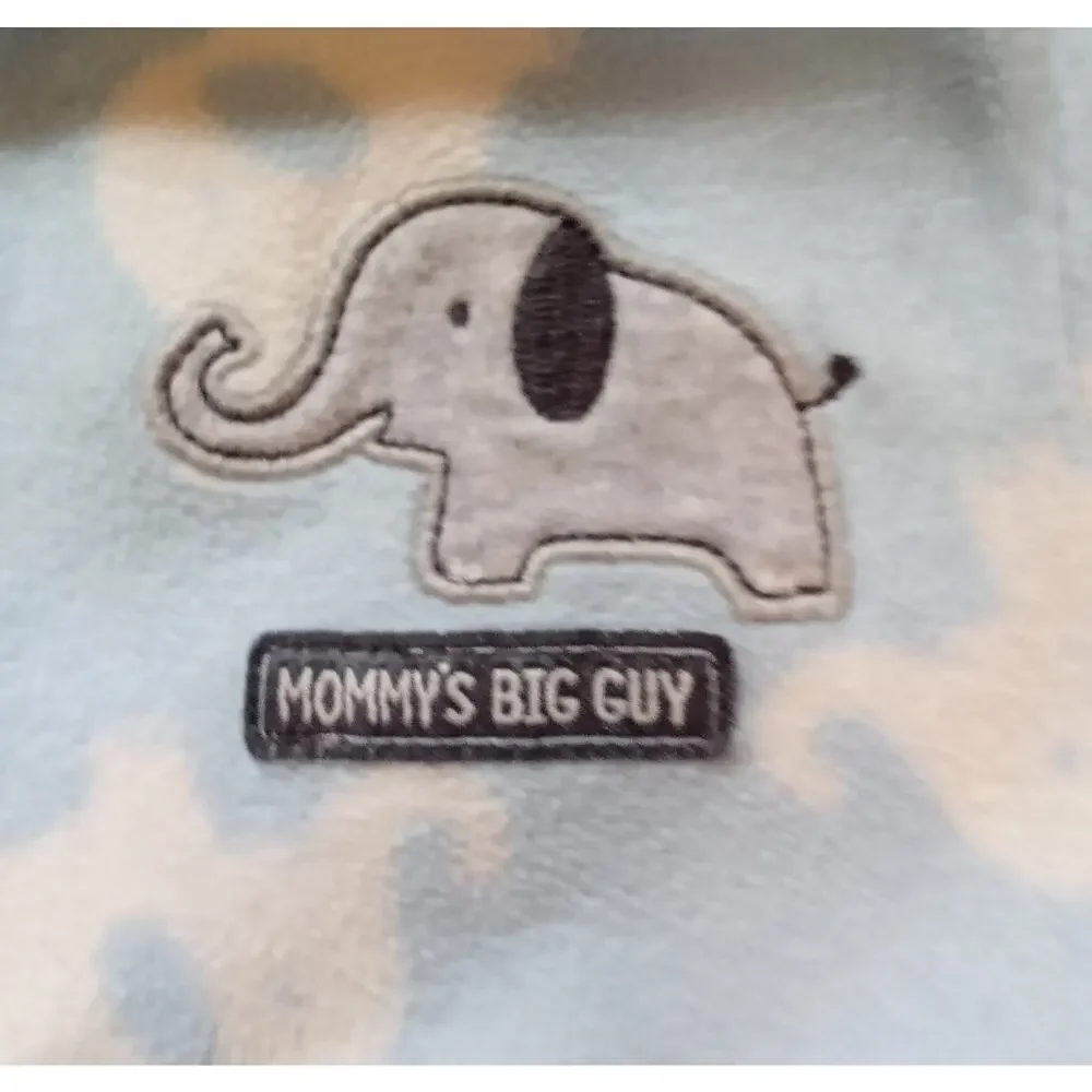 Lot of 2 Carters Baby Boys Size 6M Footie Sleeper PJ's So Cute & Mommys BigGuy